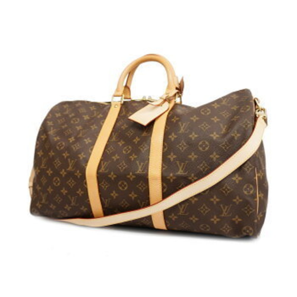Louis Vuitton Monogram Keepall Bandouliere Boston Bag